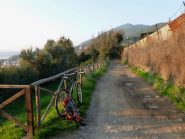 l'inizio della strada Julia Augusta