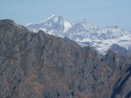 Weissmies e Pizzo d'Andolla dal M.te Gemevola