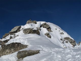 In vista della cima