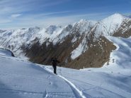 Arrivo sulla quota m. 2835