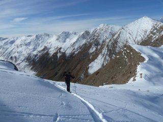 Arrivo sulla quota m. 2835