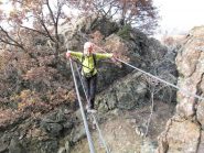 il breve ponte tibetano