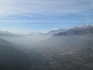 panorama verso l'alta valle