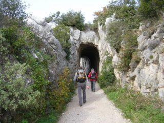 un suggestivo tratto del percorso
