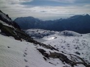 lago Blu salendo al lago Lungo