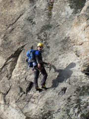 Sosta dopo il traverso... :)