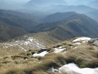 Dal Vaccarezza, la lunga dorsale di salita