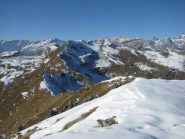 Dal Monte Croass, il Colle di Pian Pertus e Punta dell'Aggia