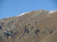Zoom sul Monte Croass, da Punta Cialma