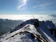 L' unico tratto con un po' di neve