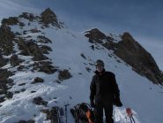 il tratto finale per la cima