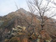Salendo la cresta verso l'Arbella