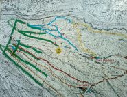 una mappa della zona