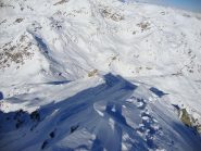 cresta   N/EST verso l'anticima