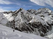 Poco sotto la vetta, sfondo Rognosa Rouit Platasse
