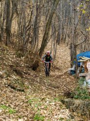 Breve single track in salita