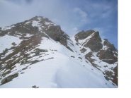 Lo Straciugo dalla via normale di salita...