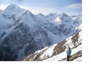 Ancora una maestosa inquadratura del Pizzo Montalto dal Gta all'Alpe Campo..