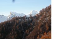 Il Pizzo Montalto e tutto a sx il Passo del Fornalino,,salendo allo Straciugo da Pizzanco.