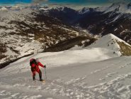 Luce suggestiva poco sotto la punta