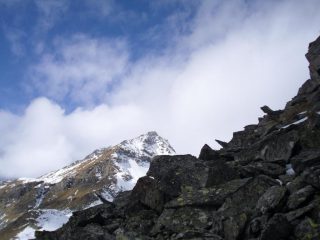 quasi in vetta spunta il Fallere...