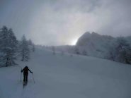 un raro momento di visibilità