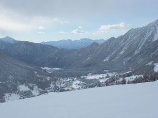 veduta sulla val d'Ayas
