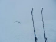 In cima, visbilità nulla