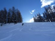 1° discesa versante in ombra