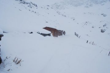 Rantin, l’alpeggio si perde nelle nebbie