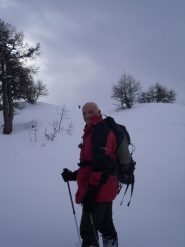 il sottoscritto appena sotto la rosa dei venti....meta raggiunta...