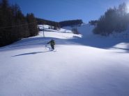 ultimi  spazi intonsi prima del tratto finale poco attraente...