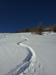 ultimo tartto prima della macchina