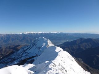 Omo Morto, Pania Secca e Appennino innevati