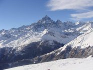 il monviso alle nostre spalle