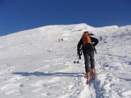 salendo nella parte intermedia