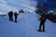 salendo verso il Pian Madoro (8-12-2012)