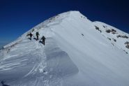 salendo al Creusa Occidentale dal colletto 2325 m.