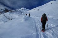 arrivando al Pian Madoro (8-12-2012)