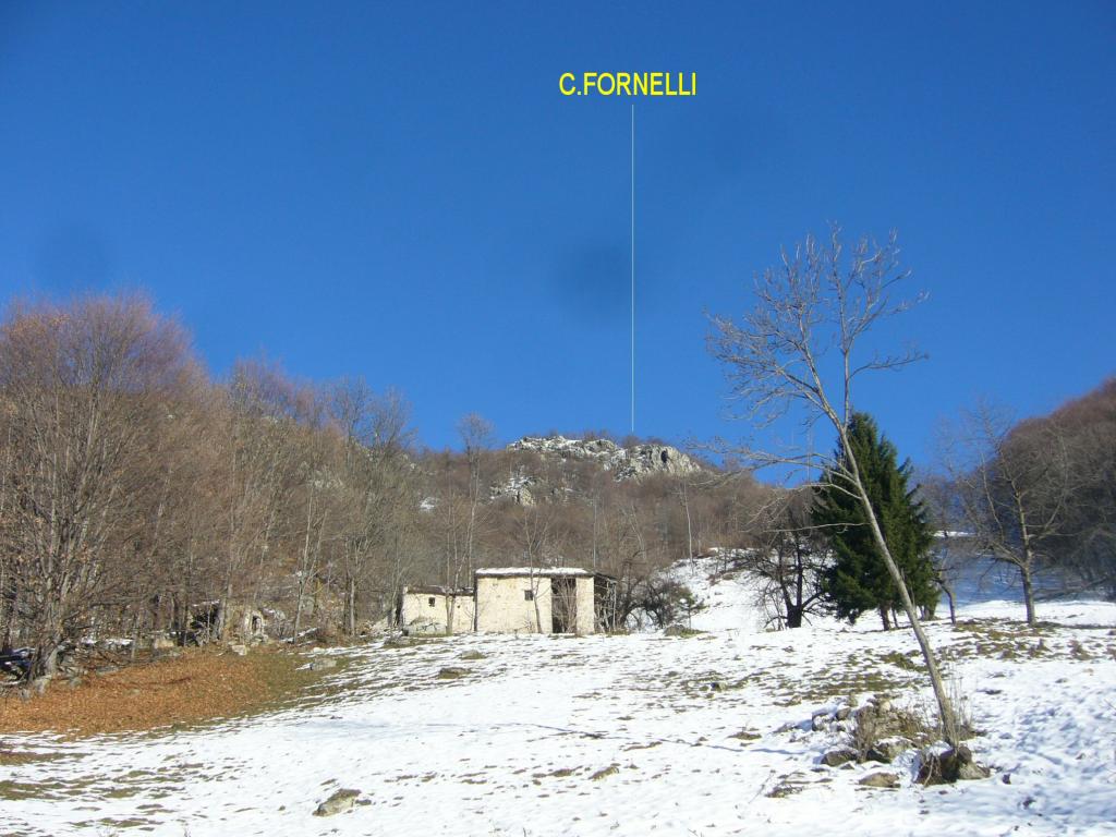 la cima dalle Case Pianassi