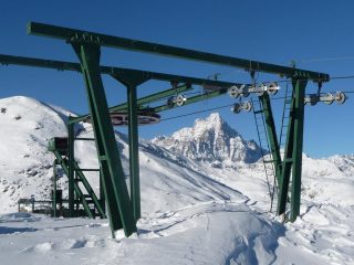 Viso uno: arrivo dello skilift