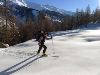 Poco prima della Grangia Bail
