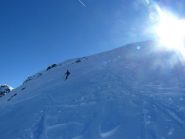 Neve ventata in alto