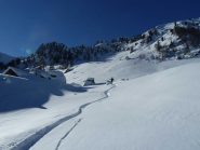 Nei pressi della baita