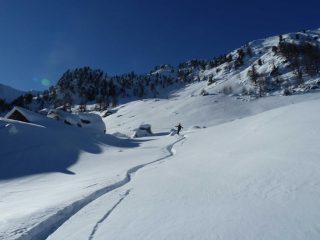 Nei pressi della baita