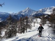 In cresta poco prima della cappella del Cotoliveir