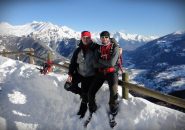 Piermy ed Io in cima 