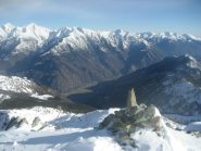 vetta e vista -parziale- sulla Vallè centrale