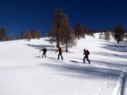 parte centrale della salita 