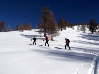 parte centrale della salita 